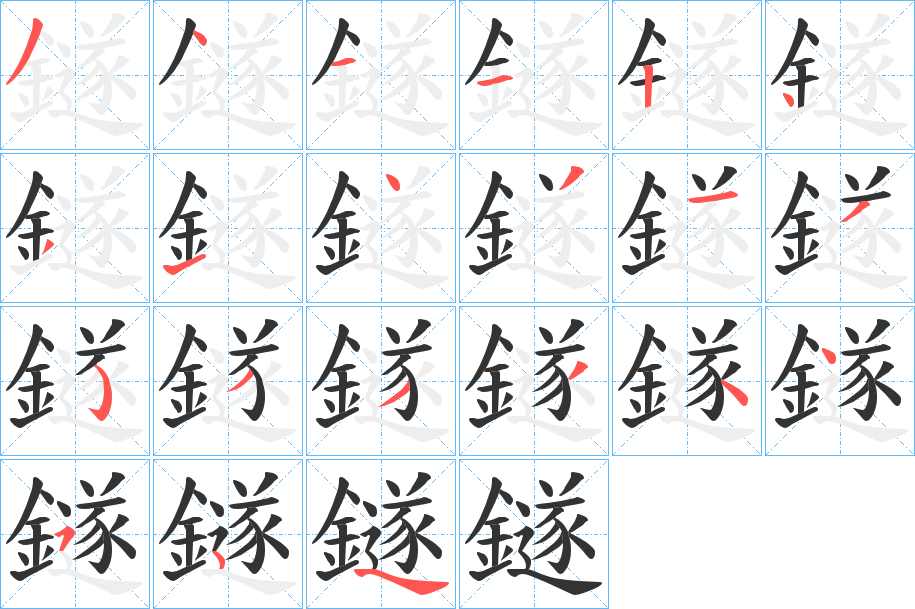 鐩字筆畫寫法